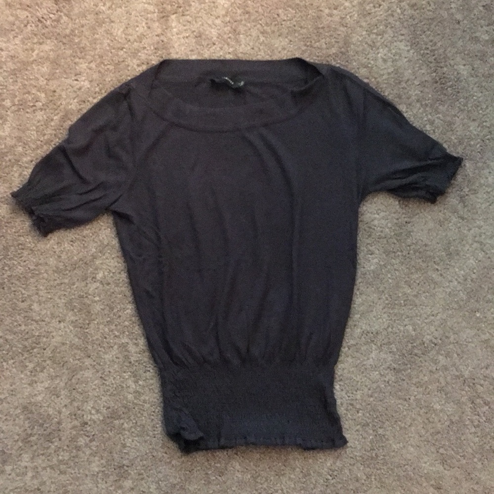 Gray Limited short sleeve top - small